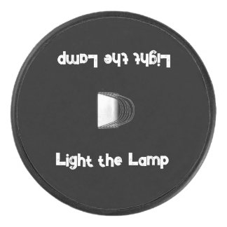Light the Lamp Hockey Puck