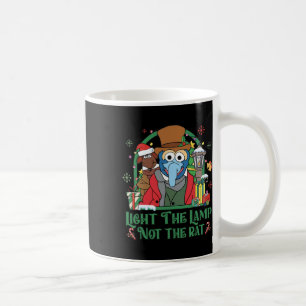 Light The Lamp Not The Rat Funny Christmas 2 Coffee Mug