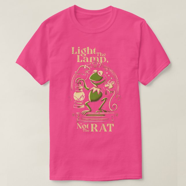 Light The Lamp Not The Rat Kermit fanart T-Shirt (Design Front)