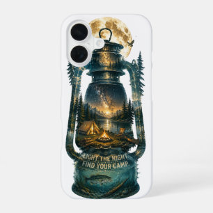 Light the Night Camp Lantern iPhone 16 Case