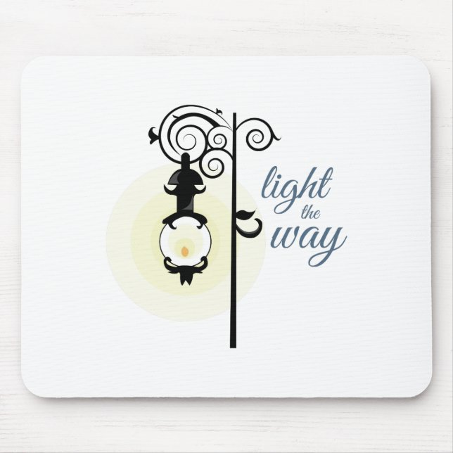 Light the Way Mouse Pad (Front)