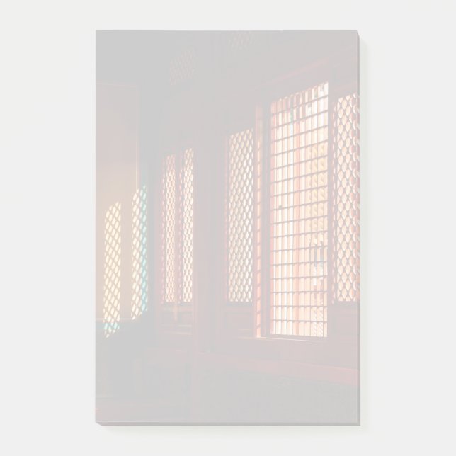 Light Through Mesh Window openings Post-it Notes (Front)