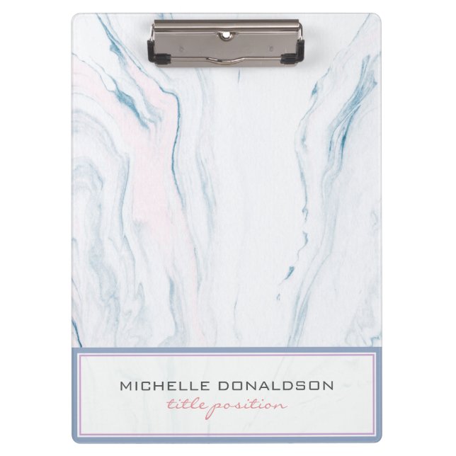 Light Tones Marble Stone Seamless Pattern Clipboard (Front)