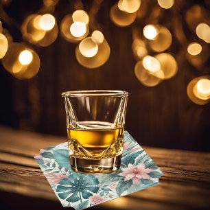 Light Tropical Essence Paper Coaster