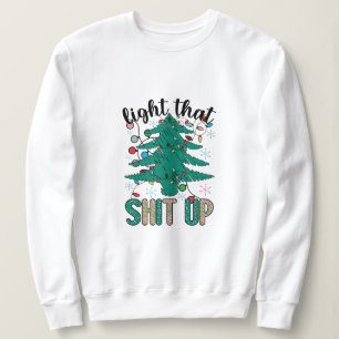 Light up christmas sweatshirt