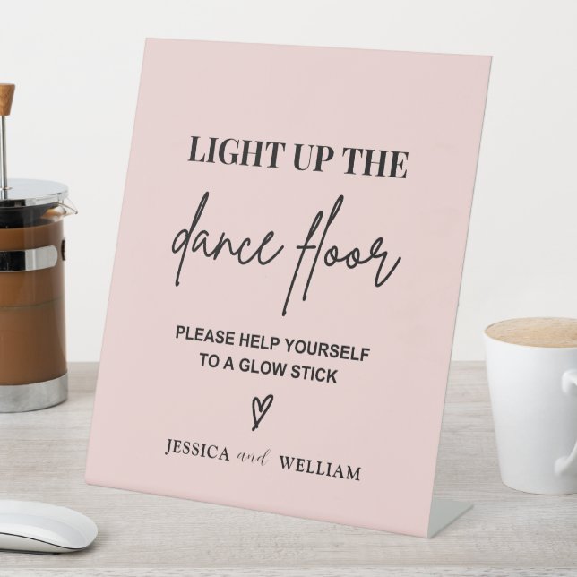 Light Up the Dance Floor  | Glow Sticks Sign (In SItu)
