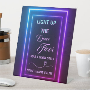 light up the dance floor sign Personalise
