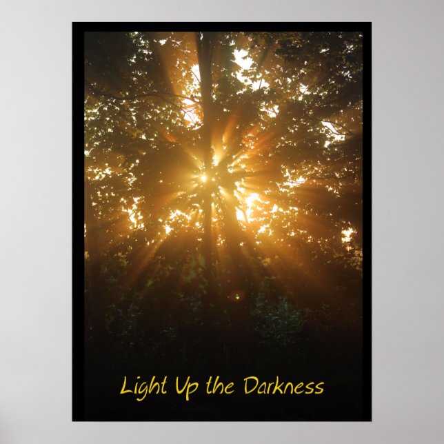 Light up the Darkness Poster (Front)