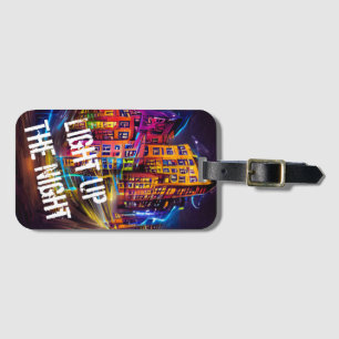 Light Up The Night 1 - Vivid Luggage Tag