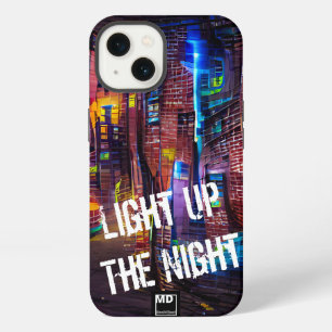 Light Up The Night 3 - Vivid Colour iPhone Case