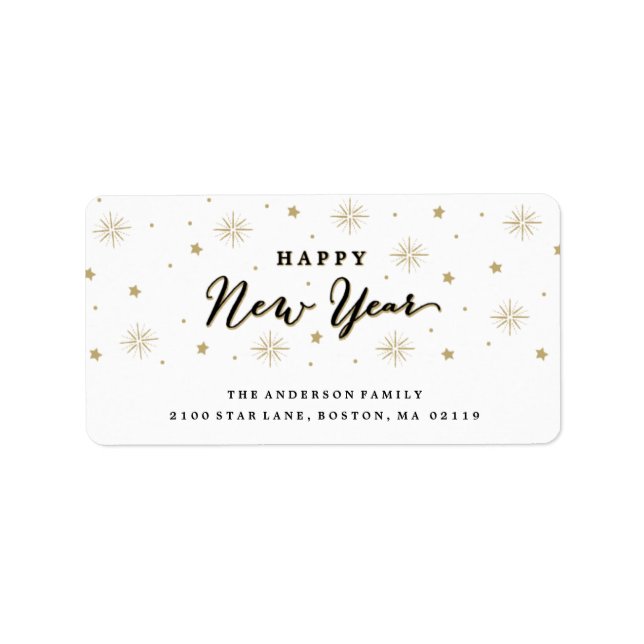 Light Up the Sky Holiday Label (Front)