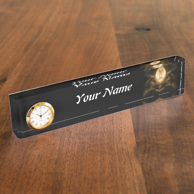 Light Up Your Day Nameplate (Side)