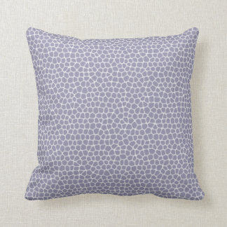 light violet giraffe skin cushion
