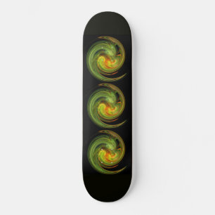 LIGHT VORTEX ,black yellow green orange Skateboard