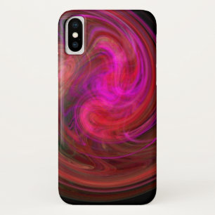 LIGHT VORTEX ,vibrant red Case-Mate iPhone Case
