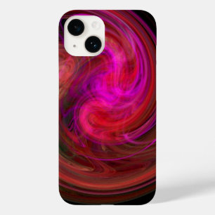 LIGHT VORTEX ,vibrant red Case-Mate iPhone 14 Case