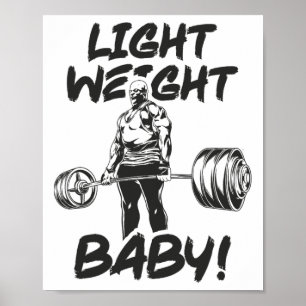 Light Weight Ba2 Poster
