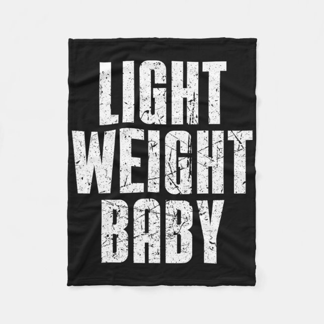 Light Weight Ba3  Fleece Blanket (Front)