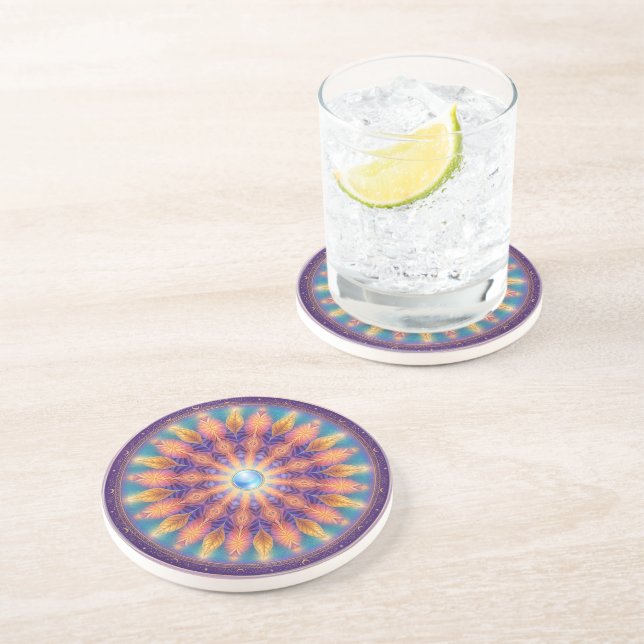 Light Wheel Wall  Coaster (Side)