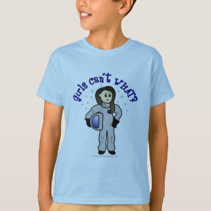 Light Woman Astronaut T-Shirt