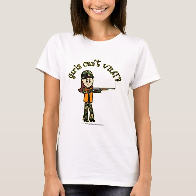 Light Womans Hunting T-Shirt (Front)