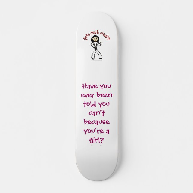 Light Womens Martial Arts Skateboard (Front)