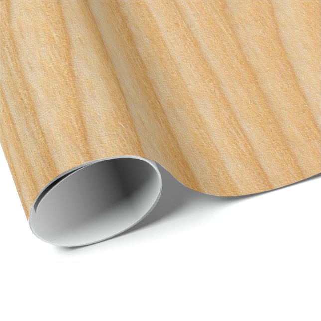 light wood board textures wrapping paper (Roll Corner)