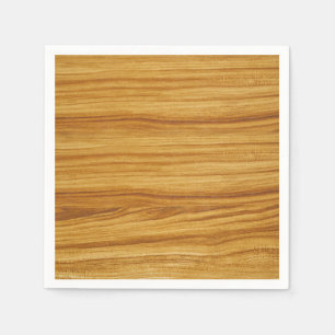 Light Wood Grain Napkin