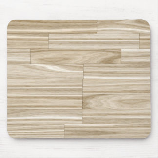 Light Wood Grain Parquet Mouse Pad