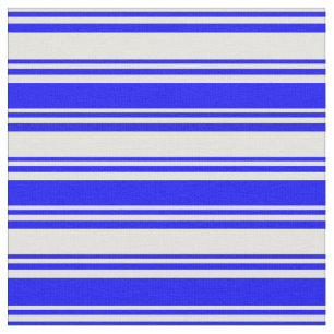 Light Yellow and Blue Coloured Lines Pattern Fabric