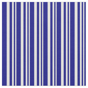 Light Yellow and Blue Pattern of Stripes Fabric