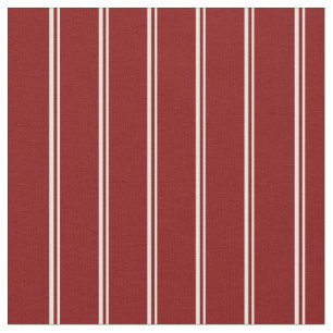 Light Yellow and Maroon Coloured Stripes Fabric