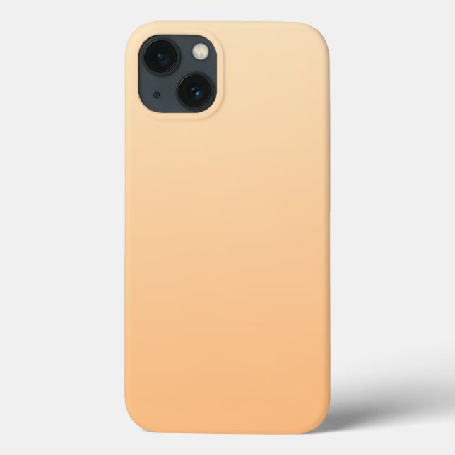 Light Yellow and Orange Colour Gradient Case-Mate iPhone Case (Back)