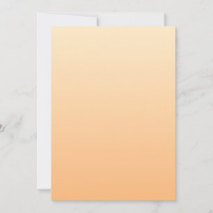 Light Yellow and Orange Colour Gradient Invitation