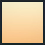 Light Yellow and Orange Colour Gradient Photo Print<br><div class="desc">Light yellow and orange ombre colours.</div>