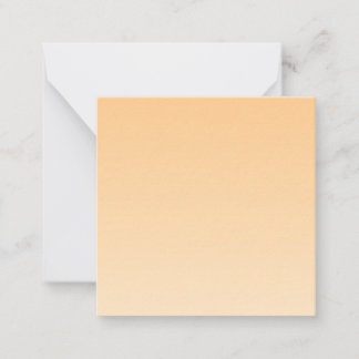 Light Yellow and Orange Gradient Card