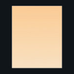 Light Yellow and Orange Gradient Flyer<br><div class="desc">Light yellow and orange ombre colours.</div>