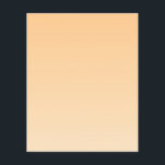 Light Yellow and Orange Gradient  Flyer<br><div class="desc">Light yellow and orange ombre colours.</div>