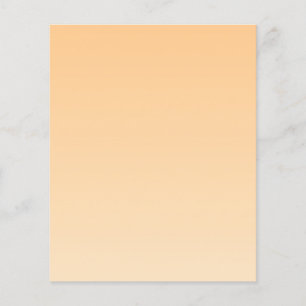 Light Yellow and Orange Gradient Flyer
