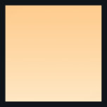 Light Yellow and Orange Gradient  Poster<br><div class="desc">Light yellow and orange ombre colours.</div>
