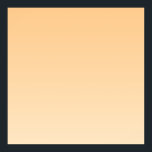 Light Yellow and Orange Gradient  Poster<br><div class="desc">Light yellow and orange ombre colours.</div>
