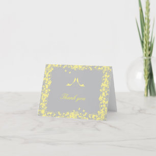 Light Yellow Heels Thank You Card