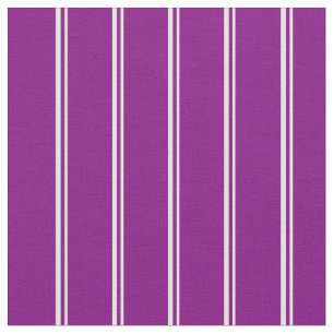 Light Yellow & Purple Stripes Fabric