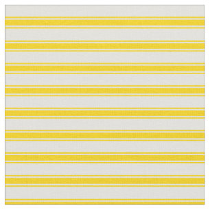 Light Yellow & Yellow Lines Fabric