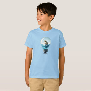 Lightbulb Iceberg - Polar Bear in a Lightbulb T-Shirt