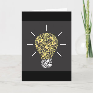 Lightbulb Idea Greeting Cards