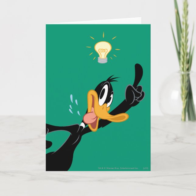 Lightbulb over DAFFY DUCK™'s Head Card (Front)