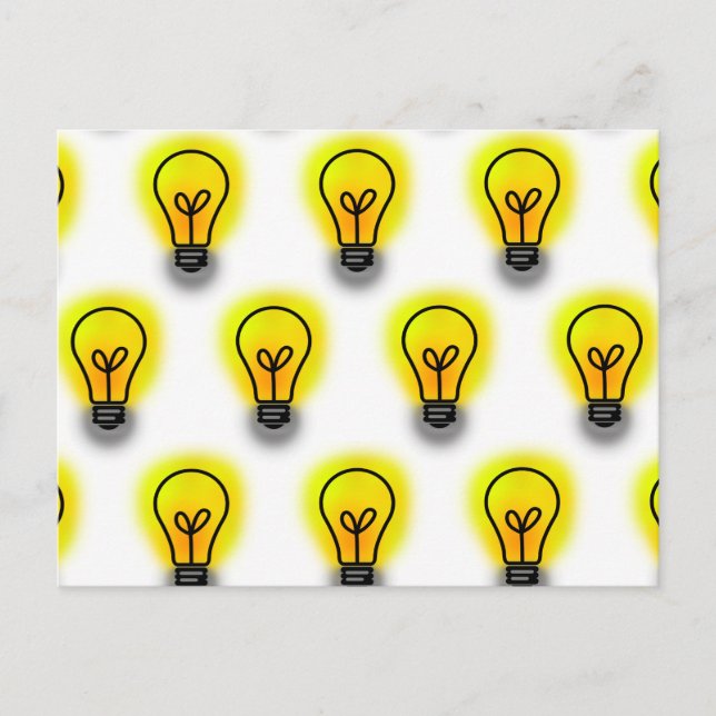 Lightbulbs Postcard (Front)