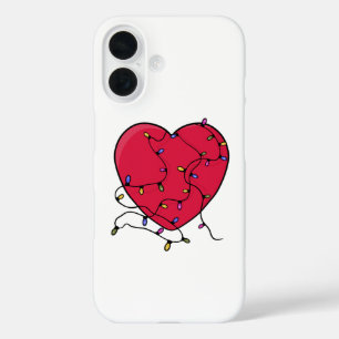 Lighted Heart iPhone 16 Case