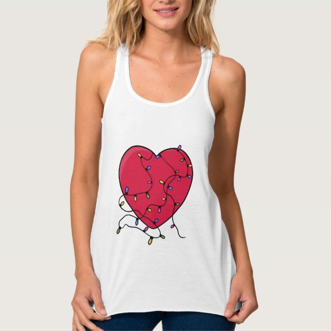 Lighted Heart Singlet (Front)